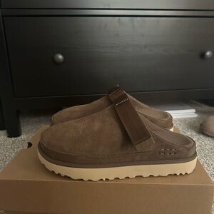UGG Brown Suede Mules